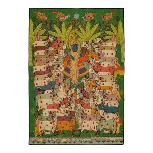 Hand Embroidered Gopashtami Pichwai